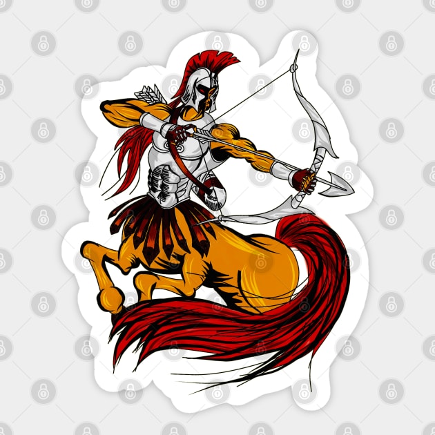 Sagittarius Sticker by UB design